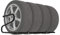 Reifenregal für Garagenwand ORAZIO 1200 [Reifenhalter bis 295 mm] Autoreifenregal für die Garage 100% Made IN Italy Reifenregal zur Wandmontage