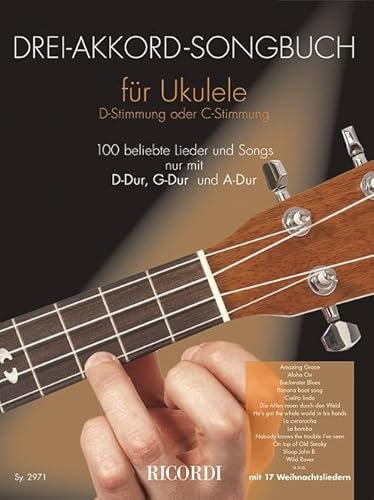 3 Akkord Songbuch. Ukulele Solo.
