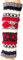 Tibetan Socks Handgestrickte Beinstulpen aus Wolle mit Fleece gefüttert, Schwarz, Einheitsgröße