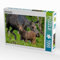 CALVENDO Puzzle Wachsamer Elch 1000 Teile Lege-Größe 64 x 48 cm Foto-Puzzle Bild von Philippe Henry
