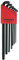 Bondhus SBLX7M 16592 Lot de 7 clés métriques courtes à tête ronde