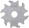 Trend Biscuit Jointer Saw Blade, 100mm Diameter, 22mm Bore, 6 Teeth, 4mm Kerf, +18° Hook, TCT, , CR/BJB100