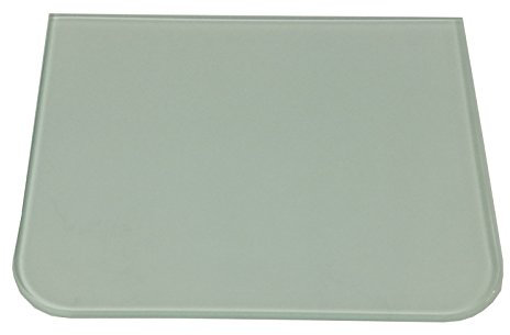 Regale4You Glasboden 8 mm stark/abgerundete Ecken, 6 Größen, satiniertes Glas 30x25 cm / 1 Glasscheibe