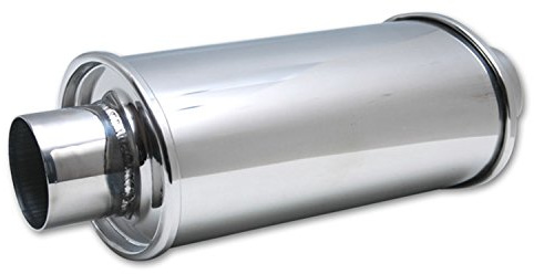 Vibrant Performance 1141 2.5' Ultra Quiet Resonator, Silver