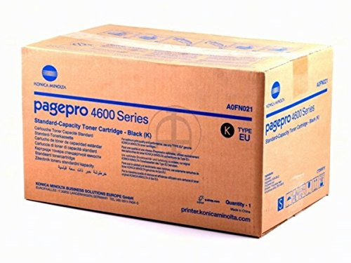 Konica Minolta A0FN021 PagePro 4650EN Tonerkartusche Standardkapazität, 10.000 Seiten, schwarz