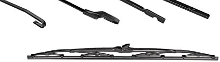 VALEO Silencio Wischer - V28 - Ganzjahres-Wischer langlebig und widerstandsfähig für konventionelle Windschutzscheibenwischer 280mm - Vorne - Beinhaltet: 1 Wischblatt - 574106