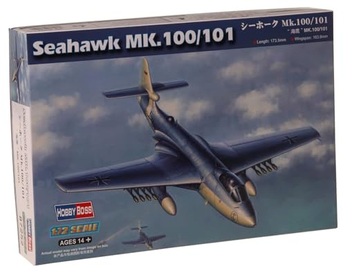 HobbyBoss 1/72 Hawker Seahawk Mk100/101 model kit # 87252