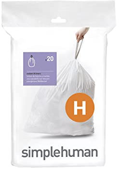 simplehuman - Bolsa para Cubo de Basura