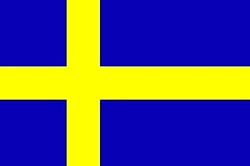 U24 Aufkleber Schweden Flagge Fahne 8 x 5 cm Autoaufkleber Sticker
