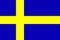 U24 Aufkleber Schweden Flagge Fahne 8 x 5 cm Autoaufkleber Sticker