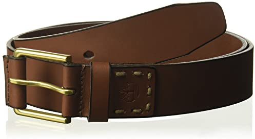 Timberland Herren Ledergürtel B75392 Braun, braun, 32 US