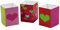 NET TOYS Herz Lichttüten Lichtertüten Liebe 3 STK. Kerzen Papiertüten Herzmotiv Teelicht Kerzentüten Valentinstag Candle Bags Partydeko Heart Windlicht Tüten Dekoration Partydekoration Hochzeit