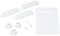 Fender Vintage-Style Stratocaster Accessory Kit Set d'accessoires pour Stratocaster - Blanc
