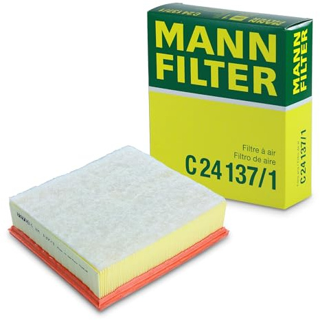 MANN-FILTER C 24 137/1 Luftfilter - für Pkw + Transporter | Für PKW, Saubere Luftzufuhr, Langlebiges Filtermedium, Passgenaues Design, Echte OE-Technologie