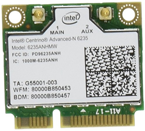Intel 6235AN.HMWWB - Centrino Advanced-N 6235 - Network adapter - PCI Express Half Mini Card - 802.1