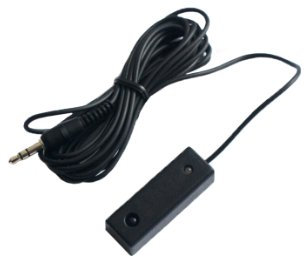 Loops 3m IR Receiver Cable - 3.5mm Stereo Plug 12V - Infrared Wide Band Remote Sender Control/Controller Extender – Lead/Wire