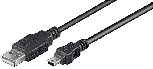Goobay 93623 USB 2.0 Hi-Speed Cable, Black, 1.5m Length