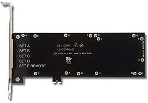 LSI L5-25376-00 BBU-BRACKET-05 Remote Mounting Bracket, Black
