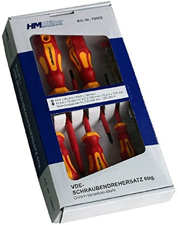 6 tlg. VDE Schraubendreher Satz PH/FL magnetisch