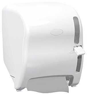 Jofel AZUR Handtuchrollenspender Kunststoff weiß mit Hebelbedienung