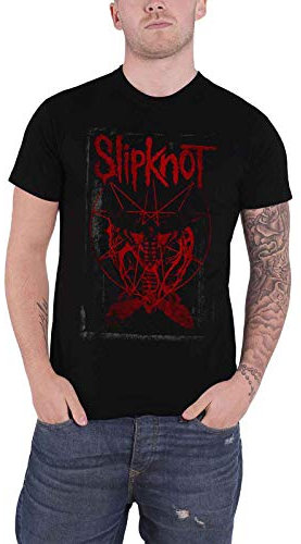 Slipknot Dead Effect band logo gray chapter offiziell Herren Nue Schwarz T Shirt
