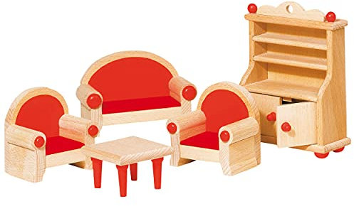 Goki 51.952 Puppenhausmöbel Wohnzimmer