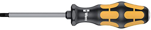 Wera 05024403001 977 Tournevis pour vis TORX, 27 x 125 mm, Noir/jaune