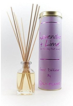 Lily Flame Reed Diffuser - Lavender and Lime - In A Gift Tin