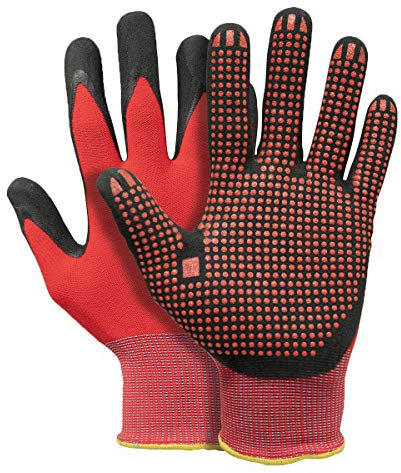 Pfanner stretchflex fine Grip Handschuhe (rot/schwarz), s / 7