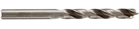 wolfcraft Holzspiralbohrer HSS, Ø 10 mm I 7250000 I Für Bohrungen in besonders harte Hölzer