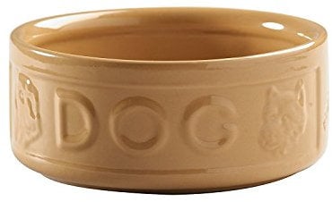 Mason Cash Cane Dog Bowl 13cm Small Stoneware Pet Bowl, 400ml Capacity, Classic Design, Dishwasher & Microwave Safe, Ideal for Food and Water