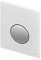 TECE 9242650 Now 9240402-Placa de accionamiento para Inodoro (Cromo Mate, tecnología de Dos cantidades, operable Desde Arriba y hacia adelante), Gris
