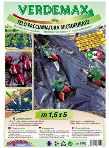 Bâche de paillage microperforé 1,5 x 5 m