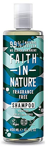 Faith | fragrance free shampoo | 3 x 400ml