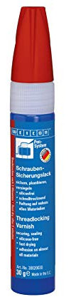 WEICON Schraubensicherungslack 30g rot | Kennzeichnungslack