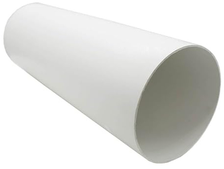 Plastic Ducting Tube Pipe Extractor Fan System 100mm 4 Dia x 350 mm