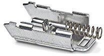 Phoenix Contact Basisverriegelung, 6.5 x 17.5 x 30mm, für Zwischenelemente 5, ME MF 17, Packung a 50 Stück