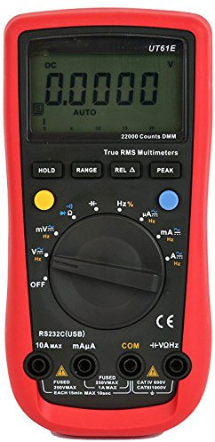 UNI-T UT61E AC/DC True RMS Digital Auto Ranging Multimeters With Capacitance Frequnecy Measurement With RS232 Computer Connection,Sinometer OEM