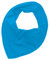 name it Baby Schal Fleece Dreieckstuch Spucktuch (Blue Grotto)