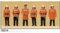 Preiser 1/87 th – pr10214 – Modelleisenbahnen – Abgelehnt Feuerwehr
