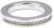 Esprit Damen-Ring 925 Sterling Silber rhodiniert Kristall Zirkonia brilliance orange Gr.56 (17.8) ESRG91793B180