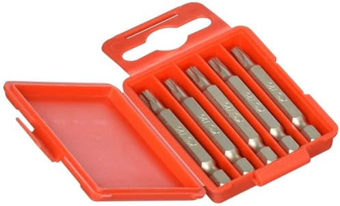 KS Tools 911.2735 1/4 Punta para tornillos Torx, 50mm, T25, paquete de 5