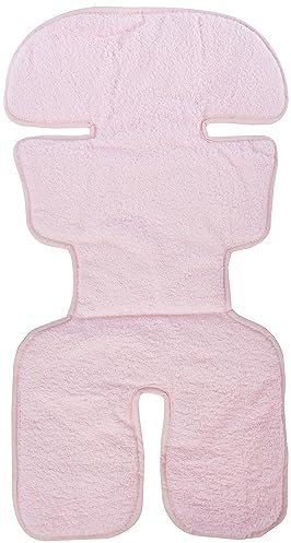 Italbaby 050.0030 Universal-Sitzauflage für Kinderwagen, wendbar, mit Frottee Rosa