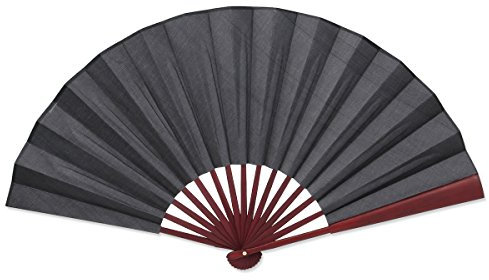 FENICAL Hand Fan Men Hand Held Fans Wedding Party Gift (Black)