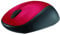 Logitech M235 Wireless Mouse, 2.4 GHz with USB Receiver, 1000 DPI Optical Tracking, 12 Month Battery, Compatible with PC, Mac, Laptop, Chromebook - Red