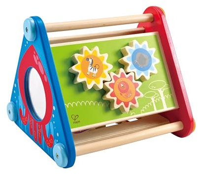 Hape E0434 - Tierische Action-Box, Motorikspielzeug