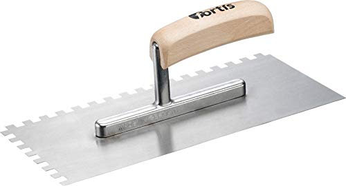 fortis Glättekelle gezahnt 280 x 130 mm 8 x 8 mm