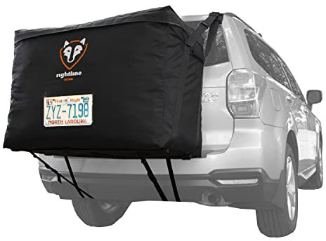 Rightline Gear Auto-Rückseite, 3 m, 100% wasserdicht, mit oder ohne Dachträger, Schwarz