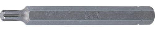 BGS 4772 | Bit | Außensechskant 10 mm (3/8) | Keil-Profil (für RIBE) M7 | Länge 100 mm | Chrom-Vanadium-Stahl