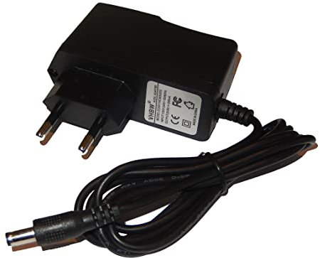 vhbw Netzteil kompatibel mit Reer Geräten, die EIN 6 V / 200 mA Netzteil mit einem 5,5 mm Steckerdurchmesser benötigen (Babyphone) - 200 cm